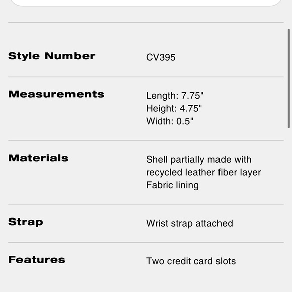 Large Corner Zip Wristlet - Picture 3 of 8